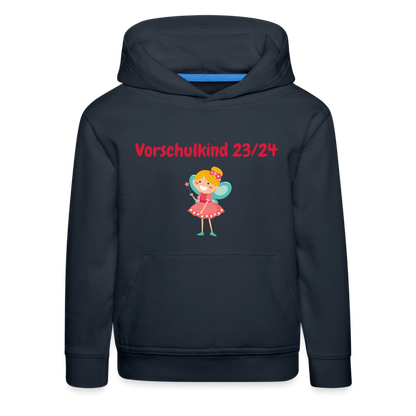 Kinder Premium Hoodie - Vorschulkind 23/24 Fee - Navy