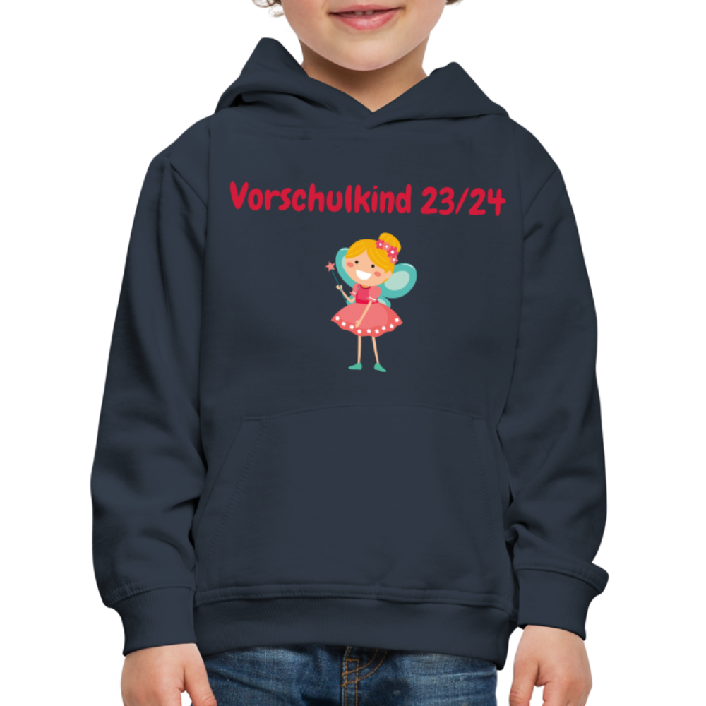 Kinder Premium Hoodie - Vorschulkind 23/24 Fee - Navy