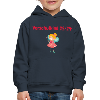 Kinder Premium Hoodie - Vorschulkind 23/24 Fee - Navy