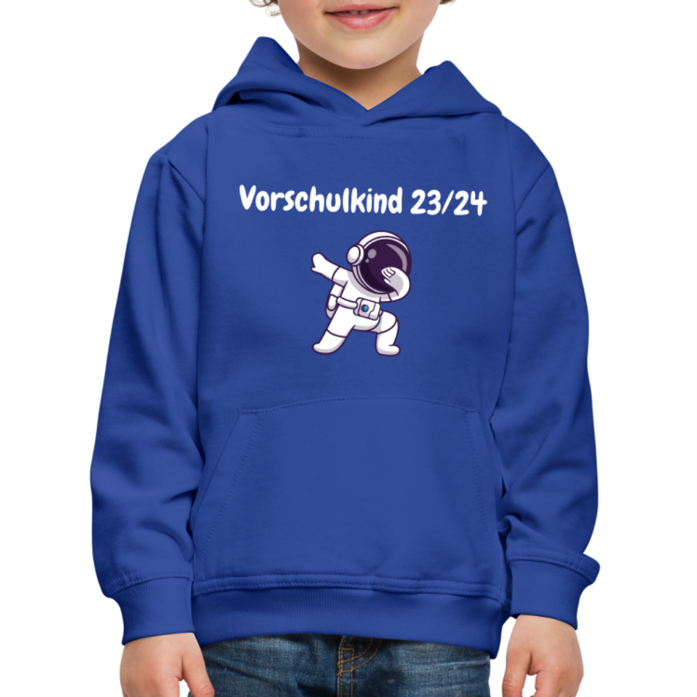 Kinder Premium Hoodie - Vorschulkind 23/24 Astronaut - Royalblau