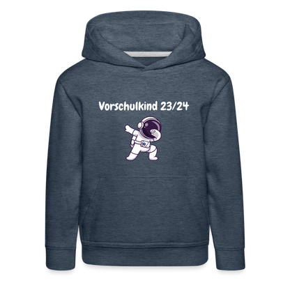 Kinder Premium Hoodie - Vorschulkind 23/24 Astronaut - Jeansblau