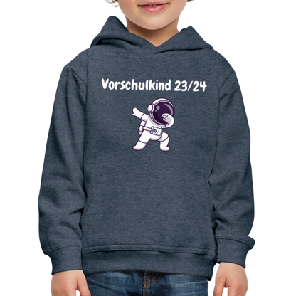 Kinder Premium Hoodie - Vorschulkind 23/24 Astronaut - Jeansblau