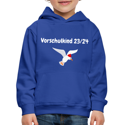 Kinder Premium Hoodie - Vorschulkind  23/24 Möwe rot - Royalblau