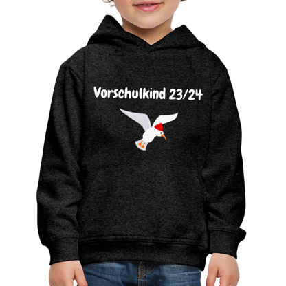 Kinder Premium Hoodie - Vorschulkind  23/24 Möwe rot - Anthrazit