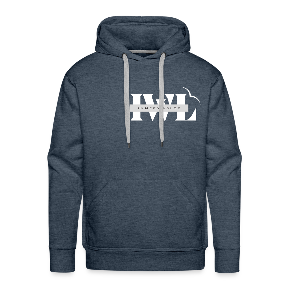 Men’s Premium Hoodie - IWL Shop Hoodie - Jeansblau