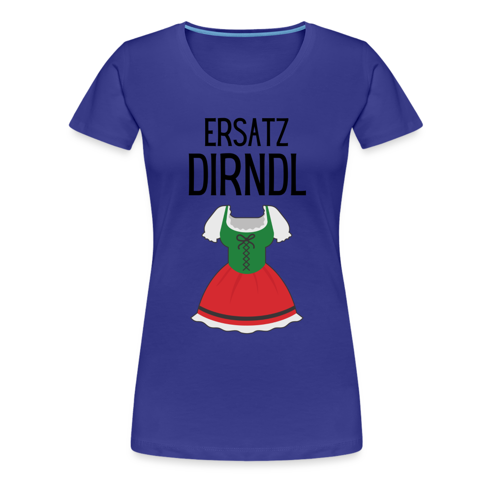 Frauen Premium T-Shirt - Ersatz Dirndl - Königsblau