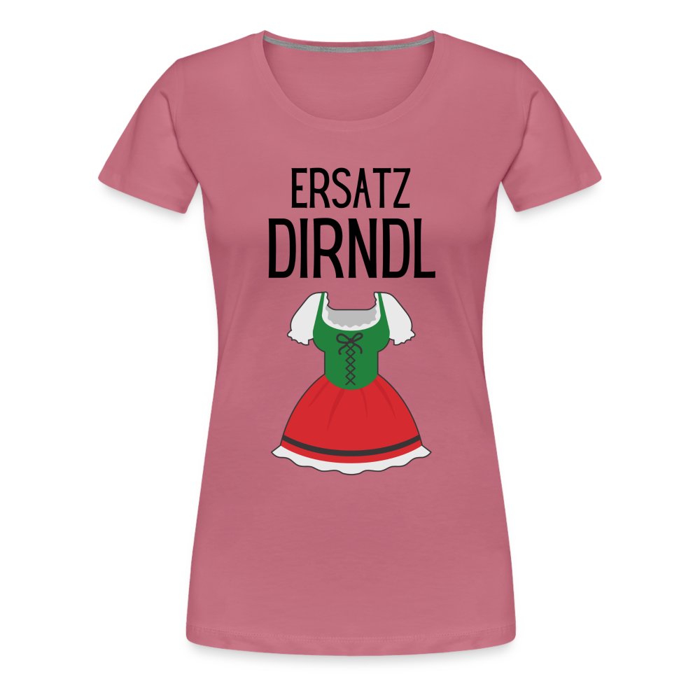 Frauen Premium T-Shirt - Ersatz Dirndl - Malve