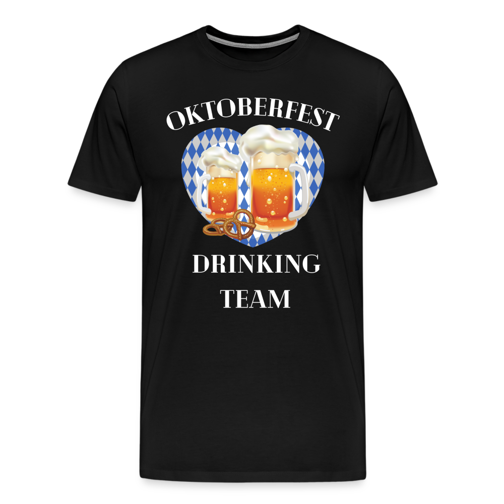 Männer Premium T-Shirt - Drinking Team - Schwarz