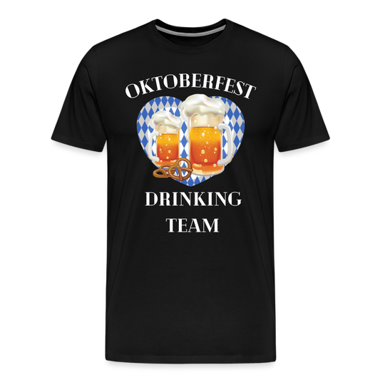 Männer Premium T-Shirt - Drinking Team - Schwarz