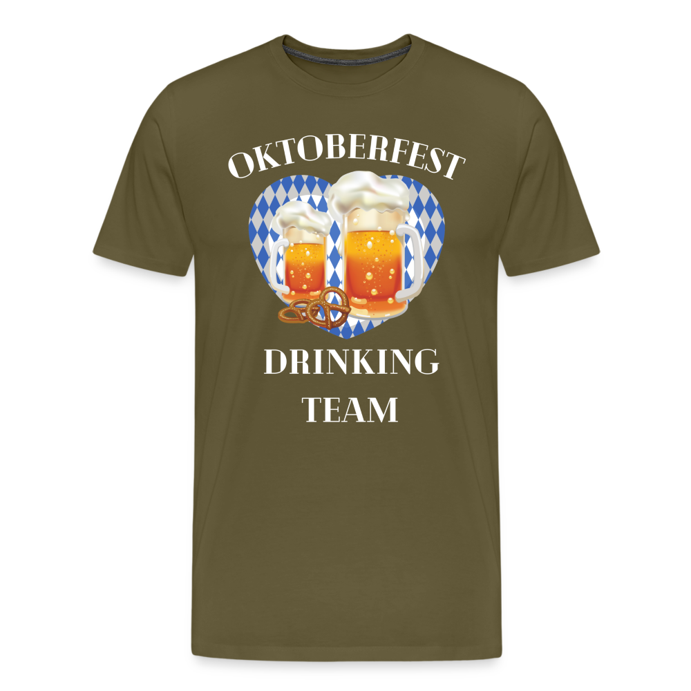 Männer Premium T-Shirt - Drinking Team - Khaki