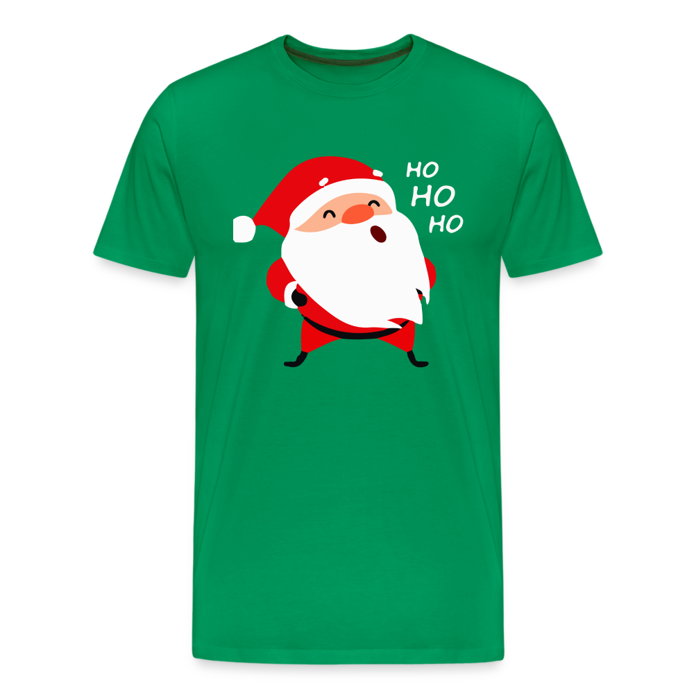 Männer Premium T-Shirt - Hohoho - Kelly Green