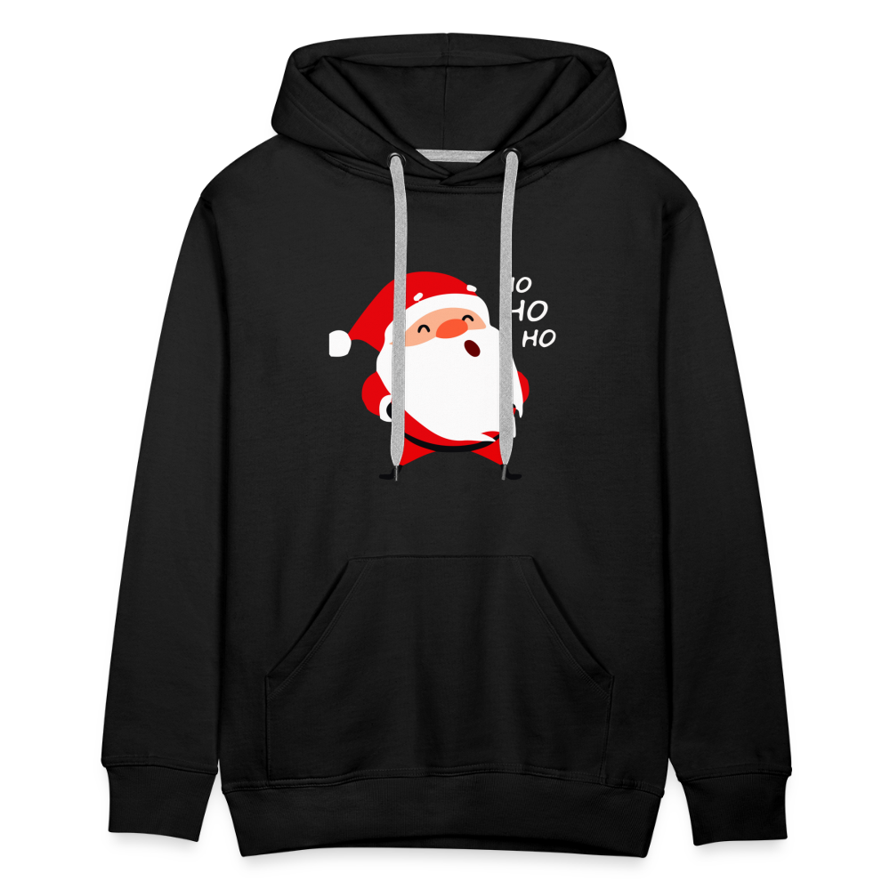 Männer Premium Hoodie - HoHoHo - Schwarz