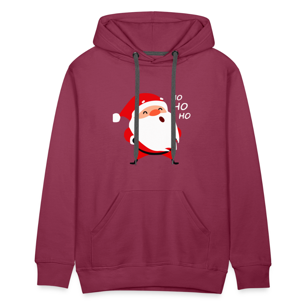 Männer Premium Hoodie - HoHoHo - Bordeaux