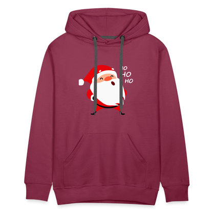 Männer Premium Hoodie - HoHoHo - Bordeaux