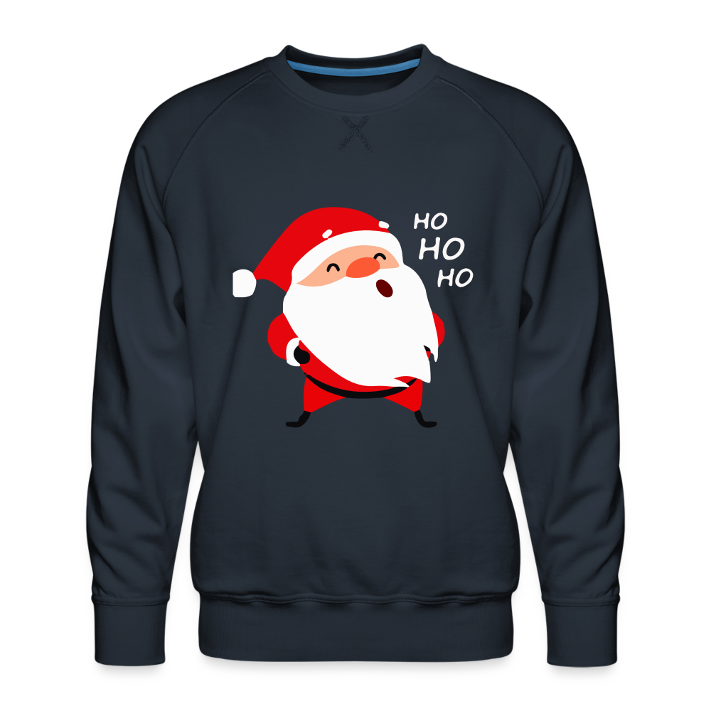 Männer Premium Pullover - Hohoho - Navy