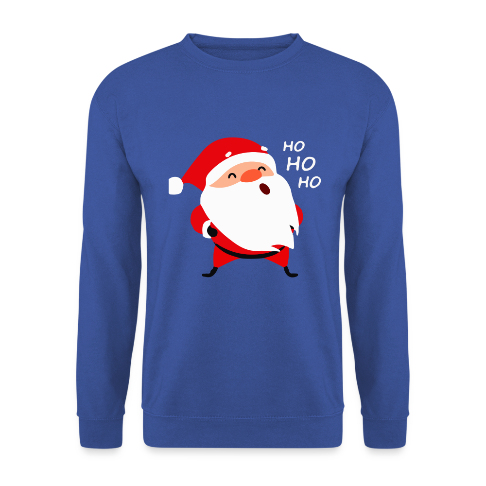 Unisex Pullover - Hohoho - Royalblau