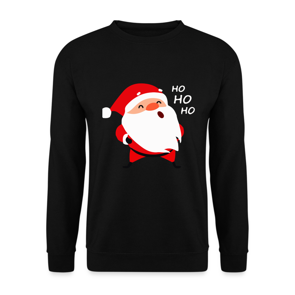 Unisex Pullover - Hohoho - Schwarz