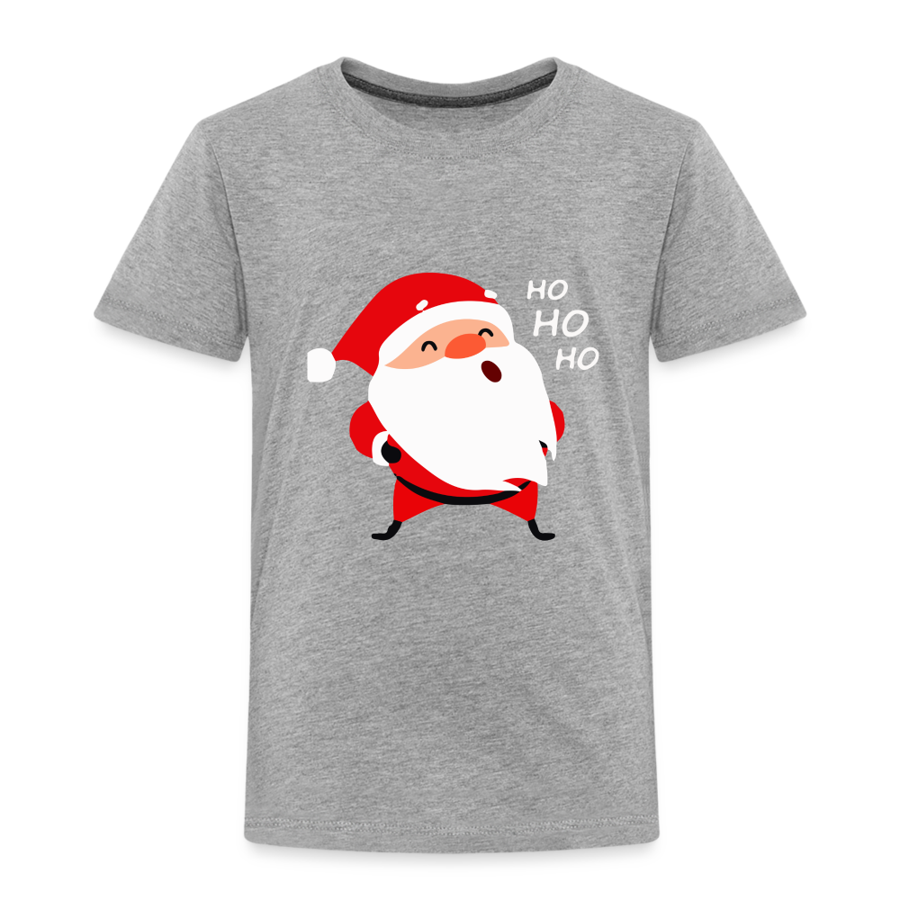 Kinder Premium T-Shirt - Hohoho - Grau meliert