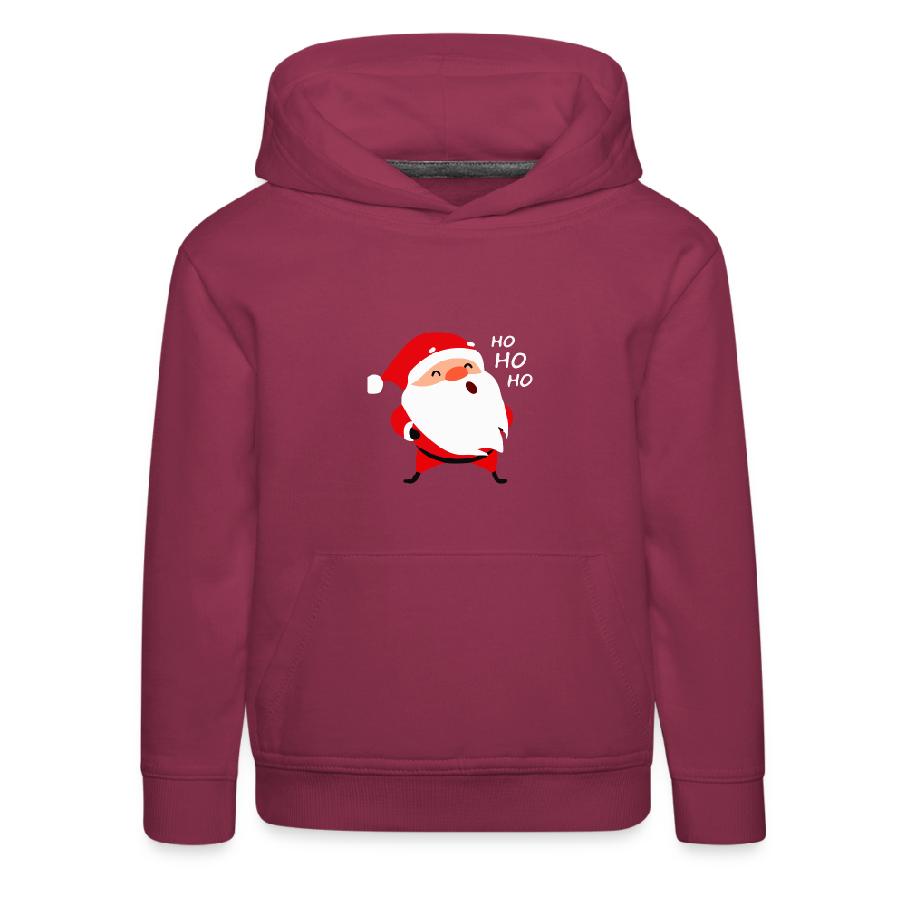 Kinder Premium Hoodie - Hohoho - Bordeaux