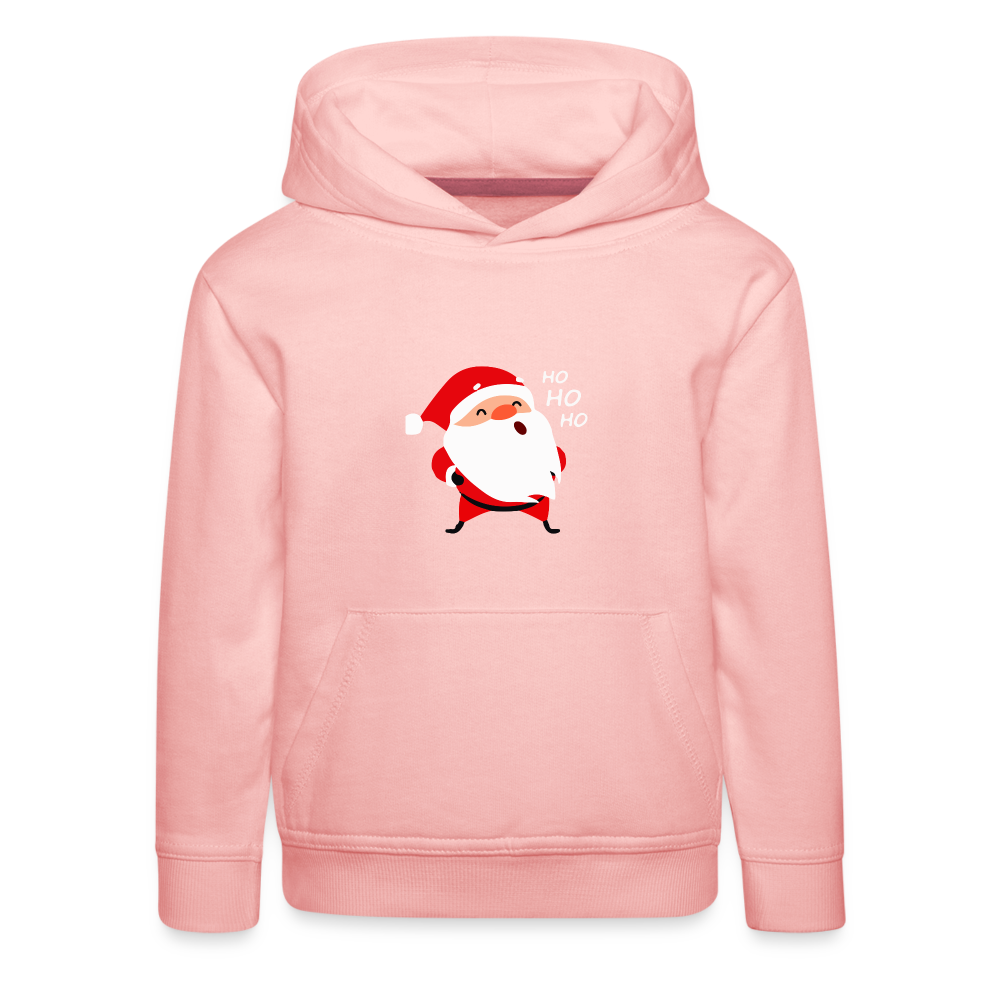 Kinder Premium Hoodie - Hohoho - Kristallrosa