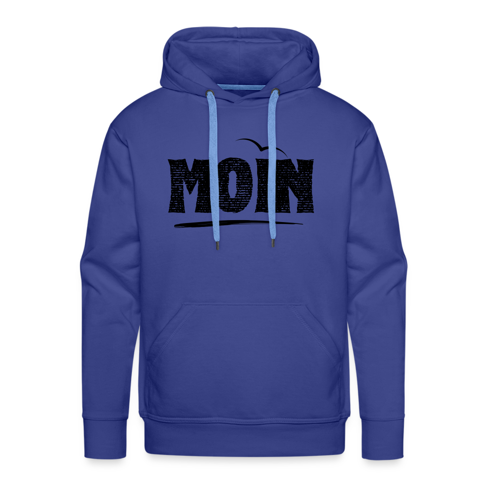 Men’s Premium Hoodie - Moin Möwe Schatten - Königsblau