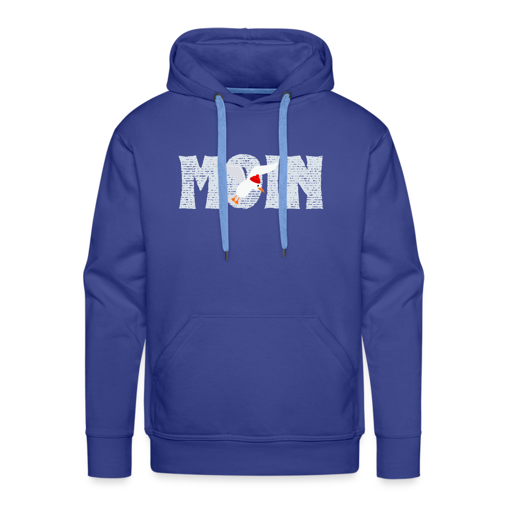 Men’s Premium Hoodie - Moin Möwe Paddel - Königsblau