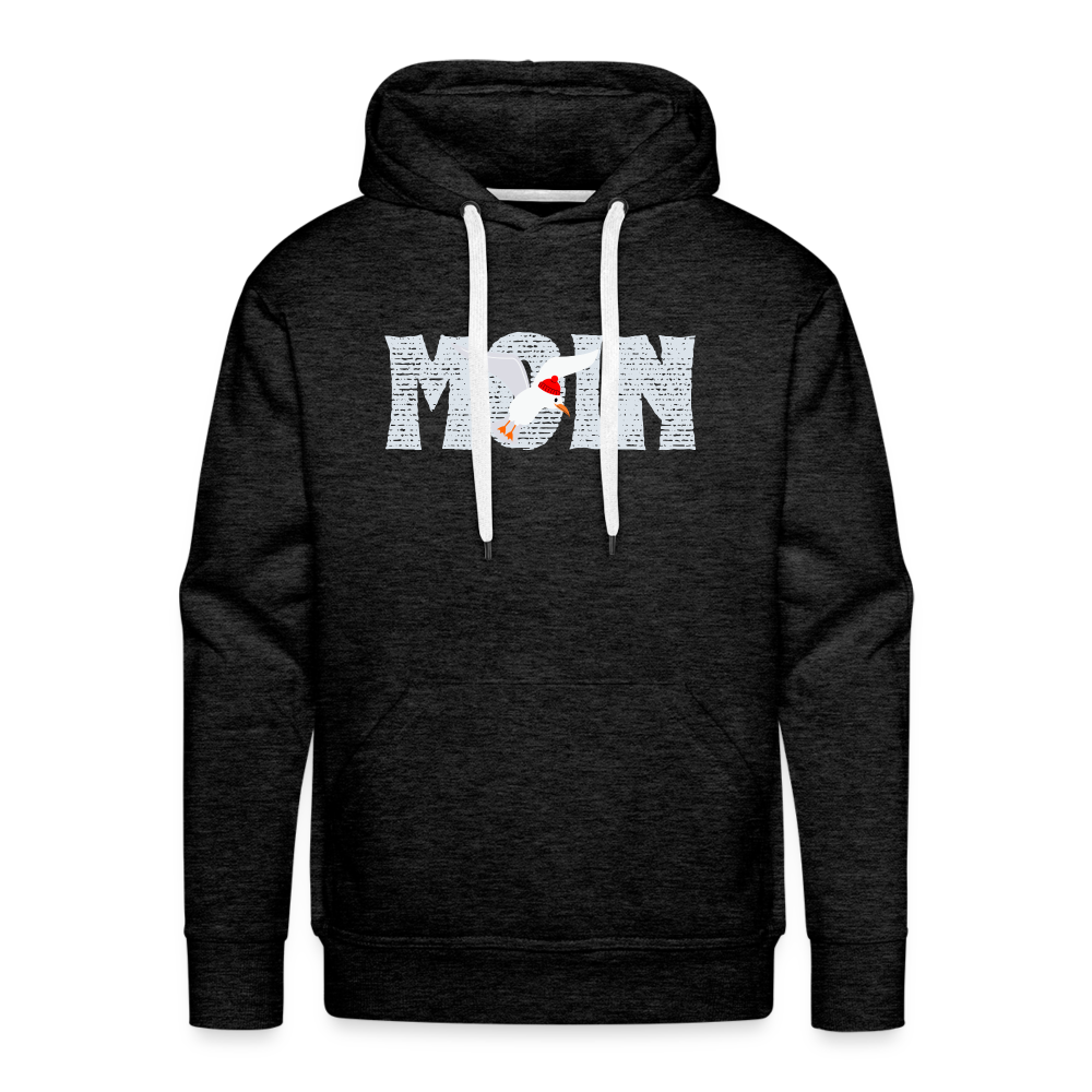 Men’s Premium Hoodie - Moin Möwe Paddel - Anthrazit