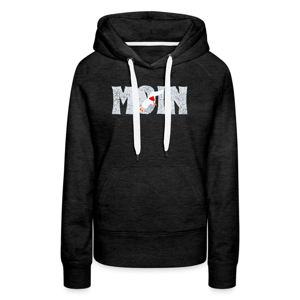 Frauen Premium Hoodie - Moin Paddel - Anthrazit