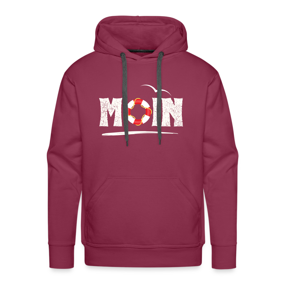 Men’s Premium Hoodie - Moin Rettungsring - Bordeaux