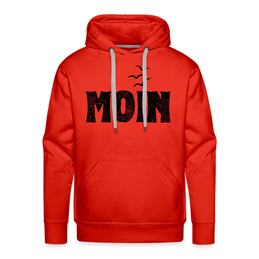 Men’s Premium Hoodie - Moin Schatten Möwen - Rot