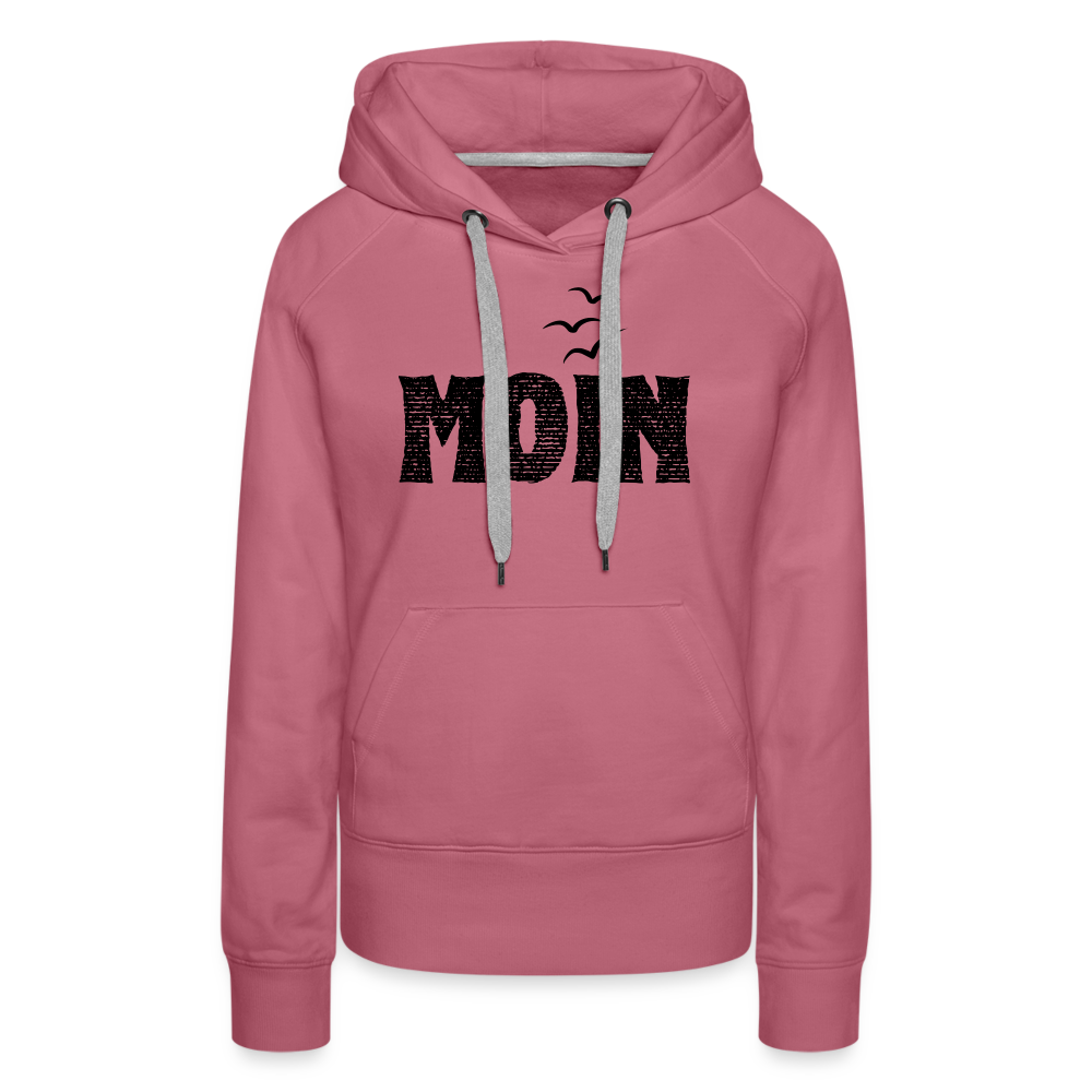 Frauen Premium Hoodie - Moin Schatten Möwen - Malve