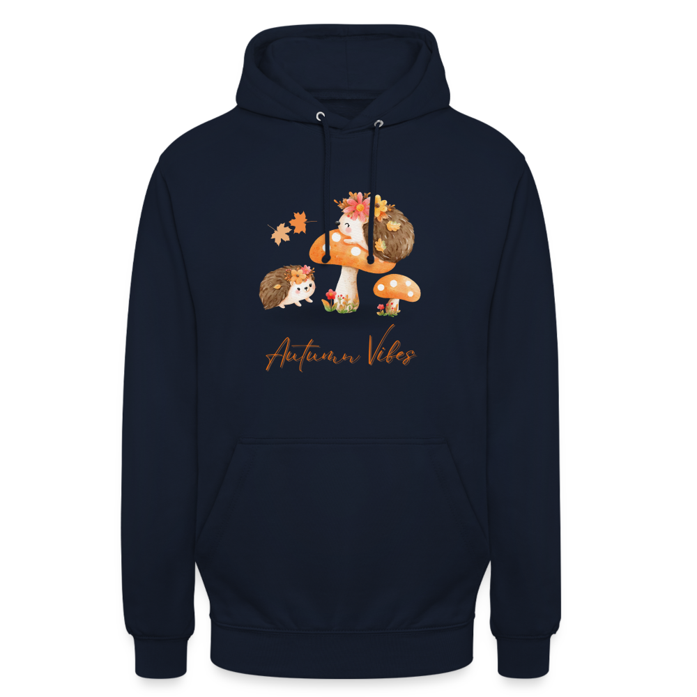 Unisex Hoodie - Autumn Vibes - Navy