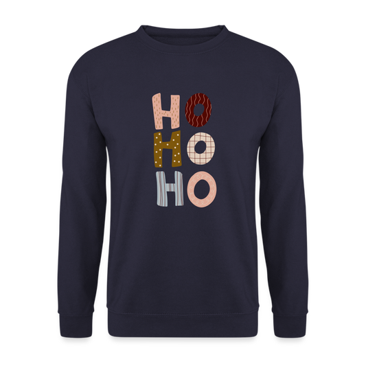 Unisex Pullover - Hohoho rosé - Navy