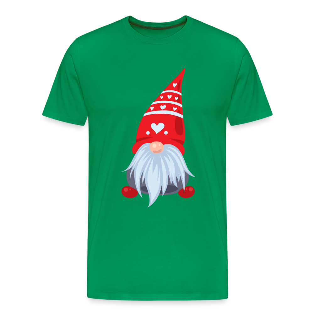 Männer Premium T-Shirt - Herzwichtel - Kelly Green