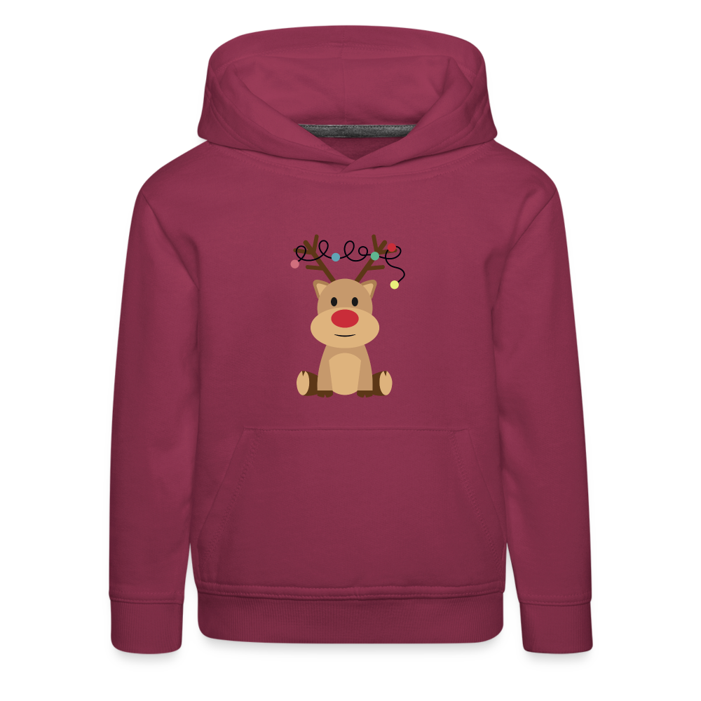 Kinder Premium Hoodie - Lichterrudolph - Bordeaux