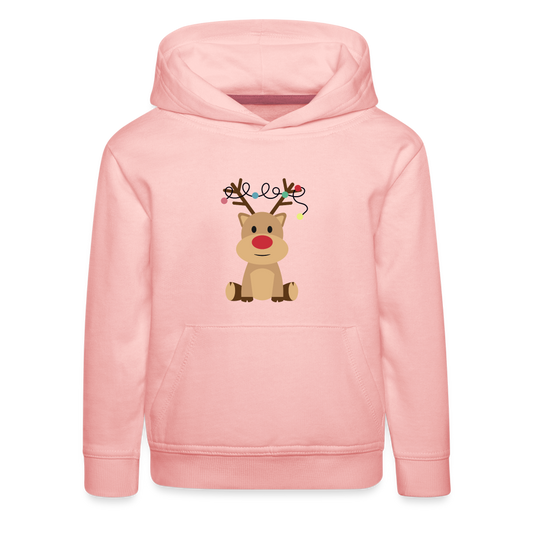 Kinder Premium Hoodie - Lichterrudolph - Kristallrosa