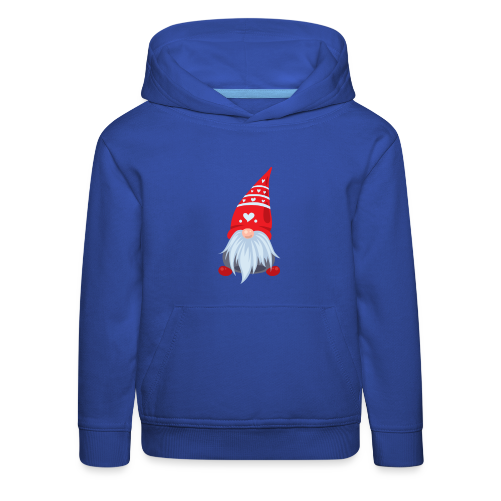 Kinder Premium Hoodie - Herzwichtel - Royalblau