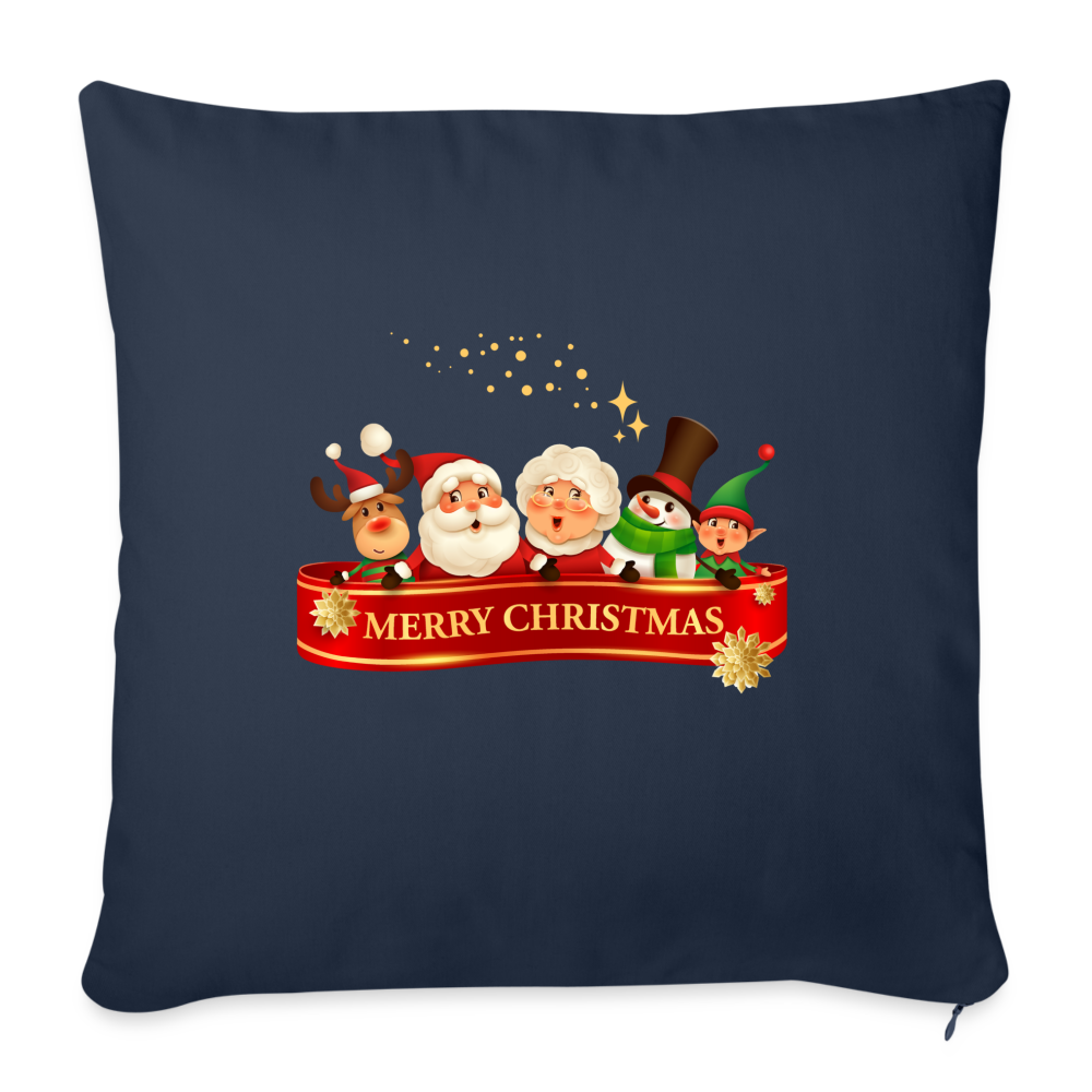 Sofakissen mit Füllung 44 x 44 cm - Christmas Team - Navy