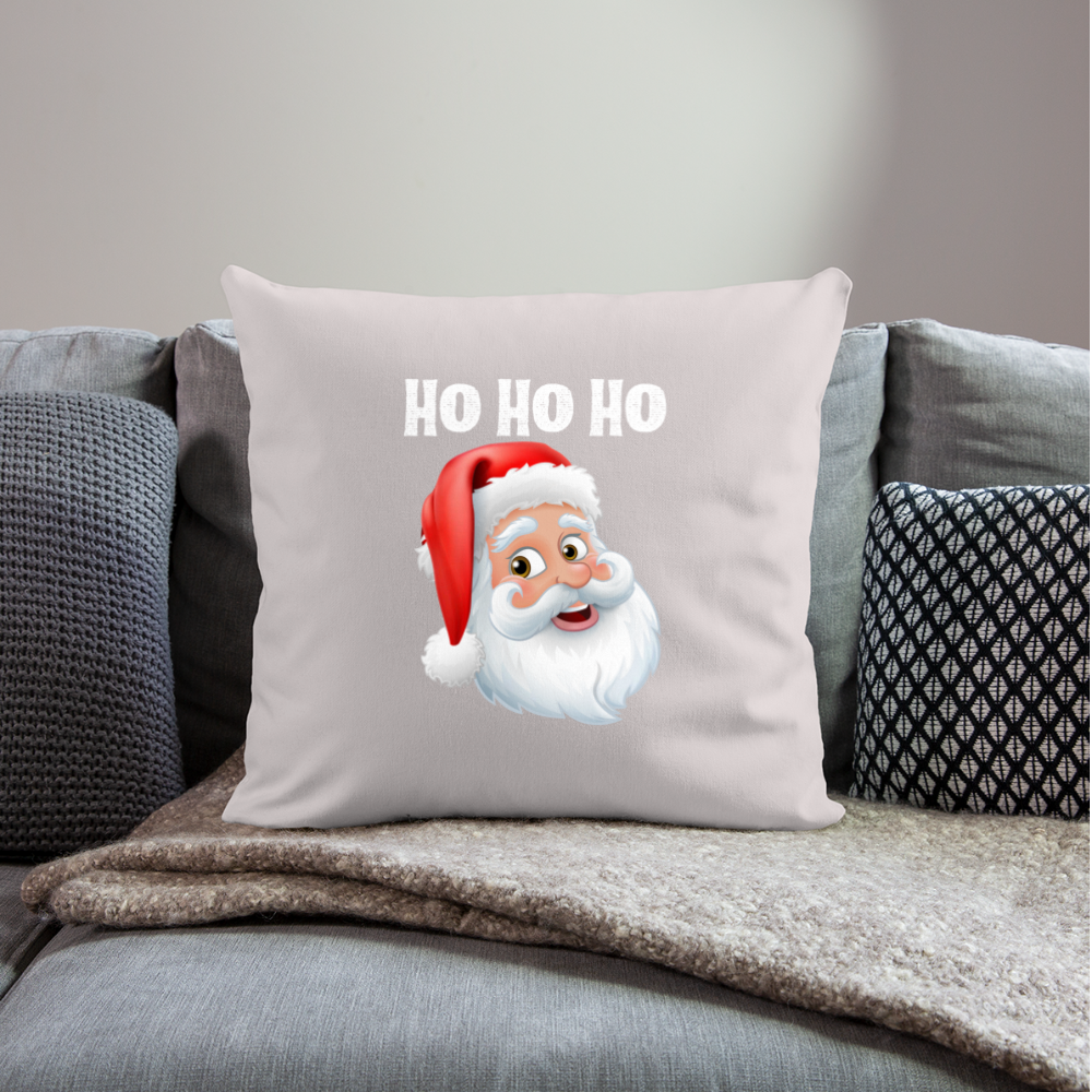 Sofakissen mit Füllung 44 x 44 cm - Santa Hohoho white - helles Taupe