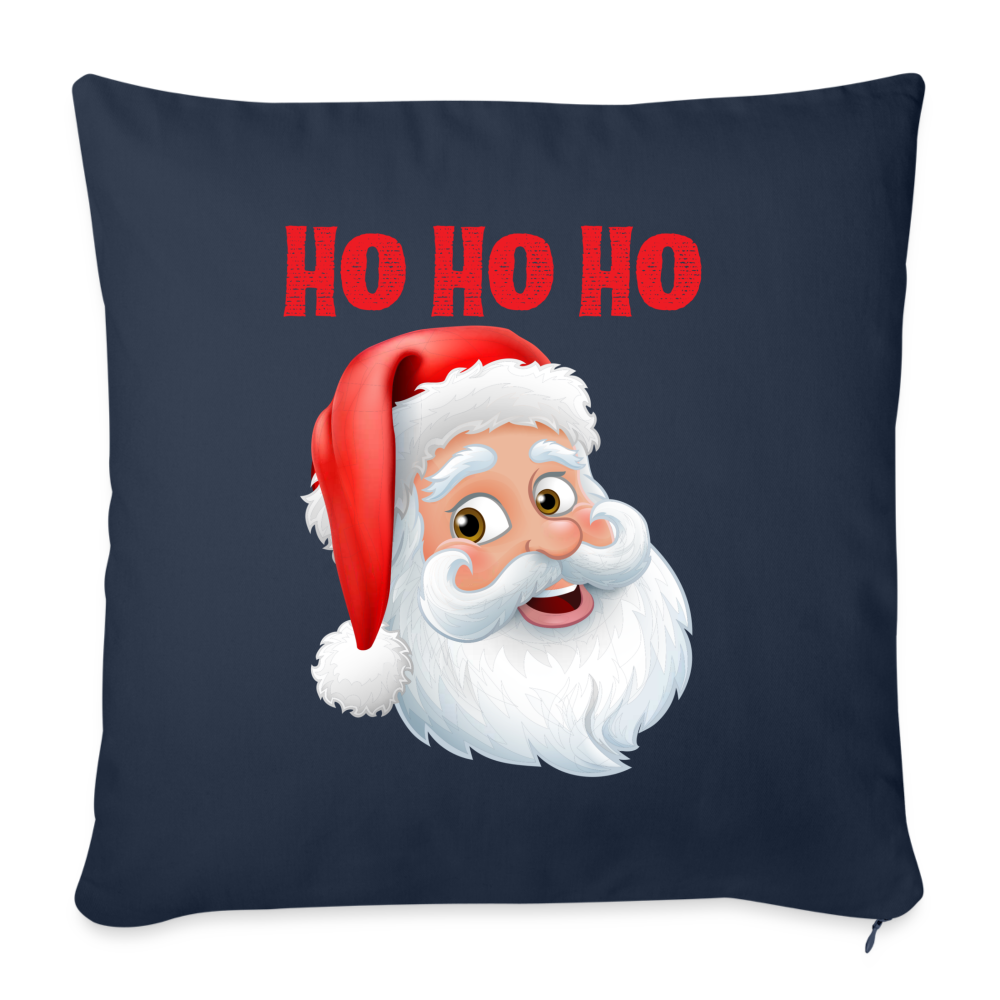 Sofakissen mit Füllung 44 x 44 cm - Hohoho Santa red - Navy