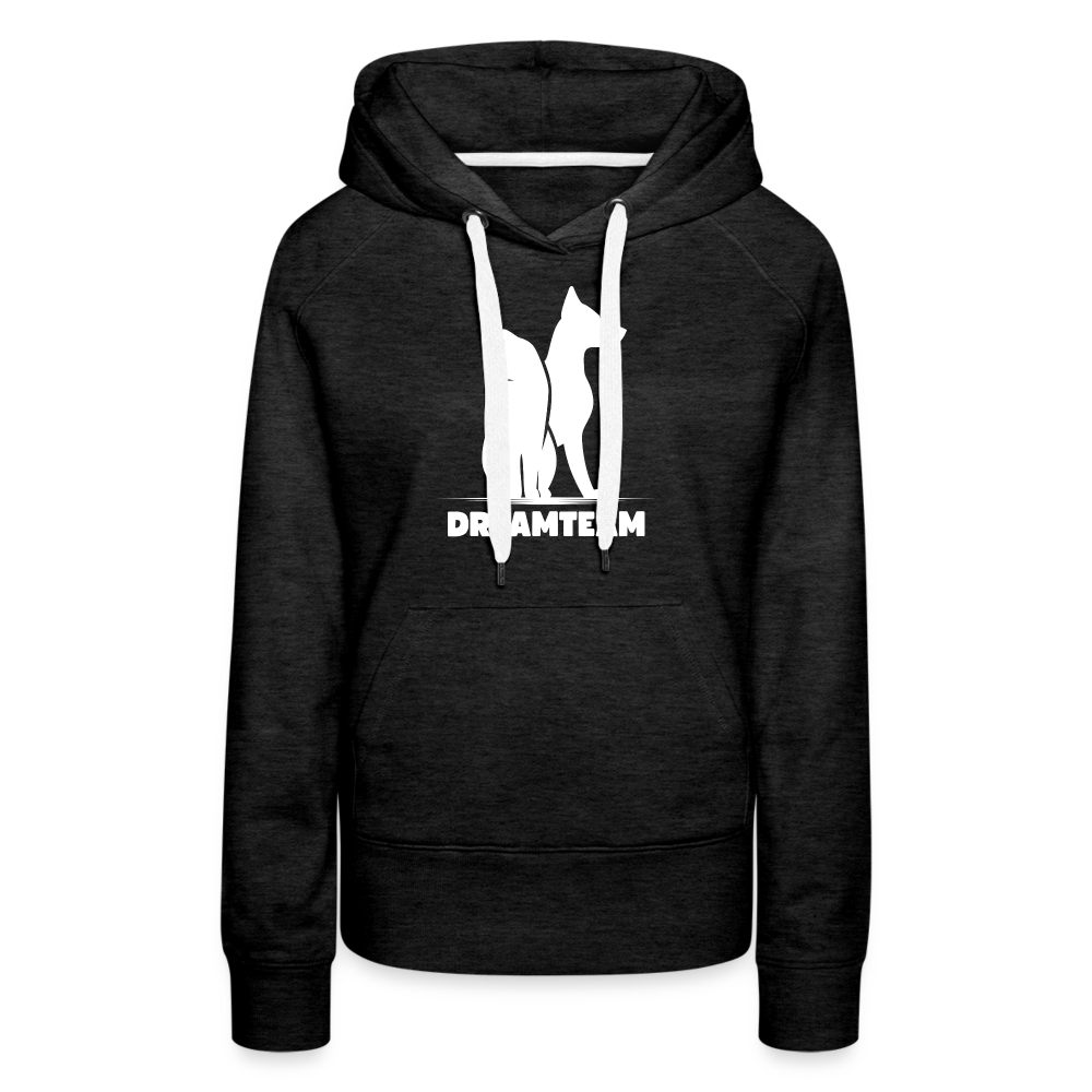 Frauen Premium Hoodie - Dreamteam - Anthrazit