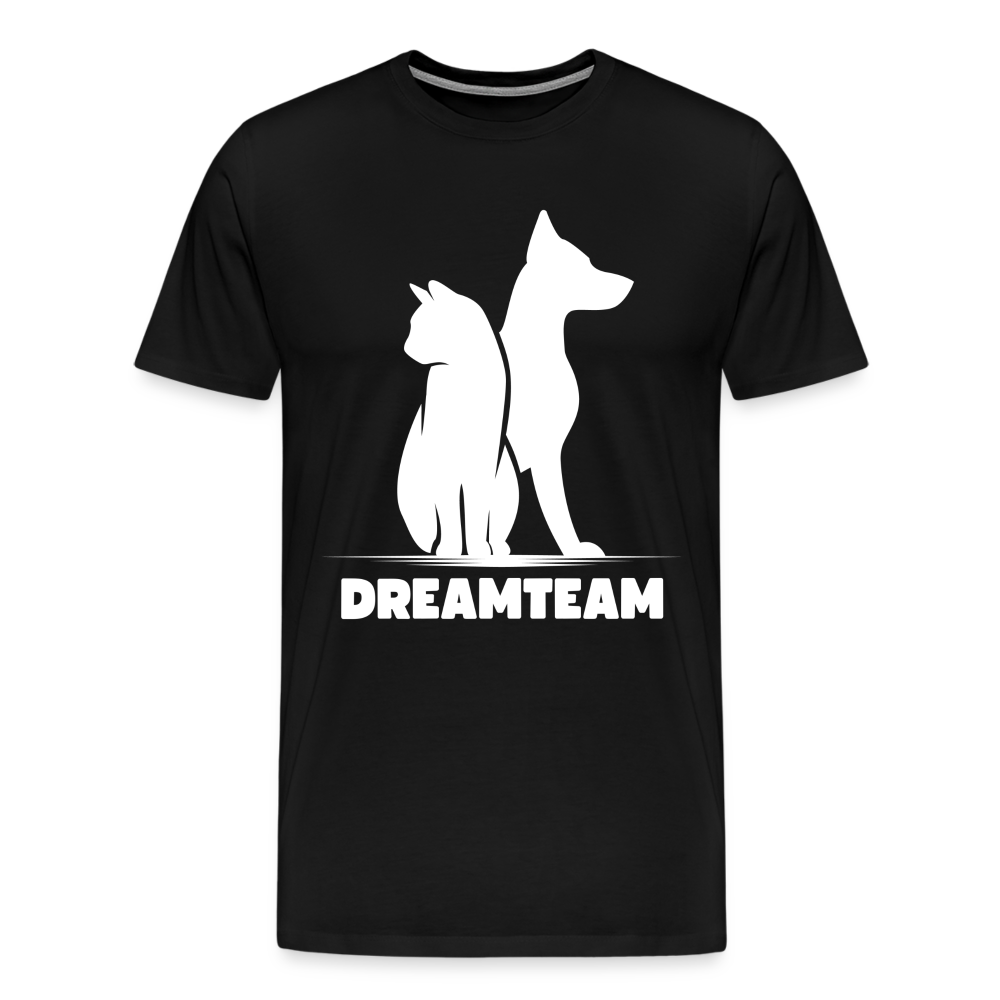 Männer Premium T-Shirt - Dreamteam II - Schwarz