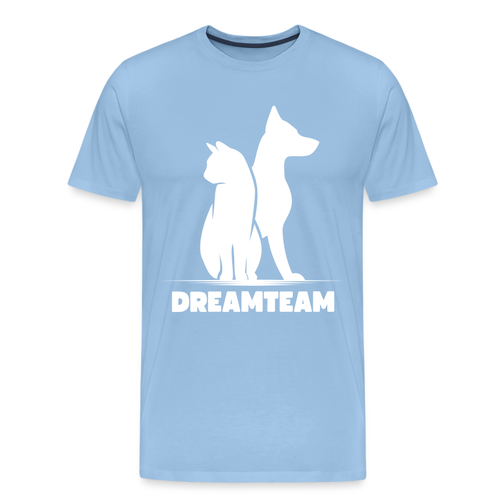 Männer Premium T-Shirt - Dreamteam II - Sky