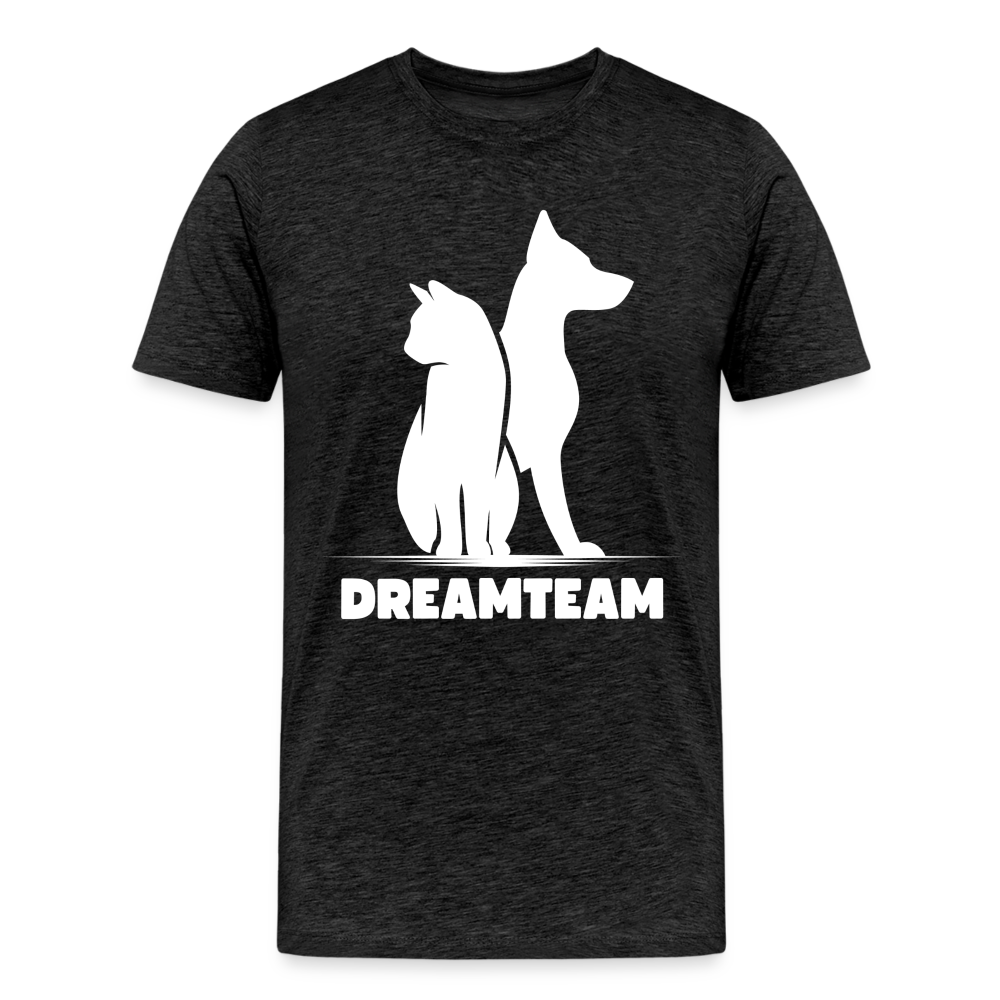 Männer Premium T-Shirt - Dreamteam II - Anthrazit