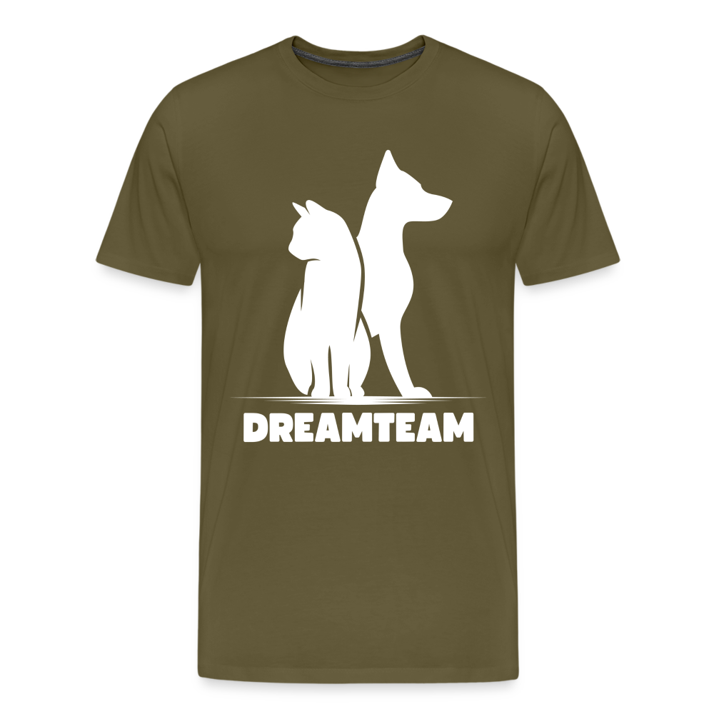 Männer Premium T-Shirt - Dreamteam II - Khaki