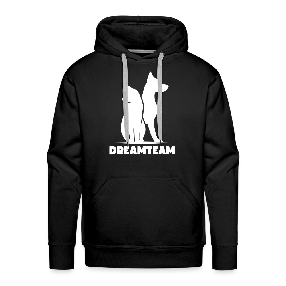 Men’s Premium Hoodie - Dreamteam II - Schwarz