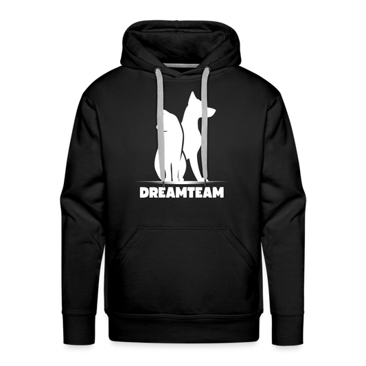 Men’s Premium Hoodie - Dreamteam II - Schwarz