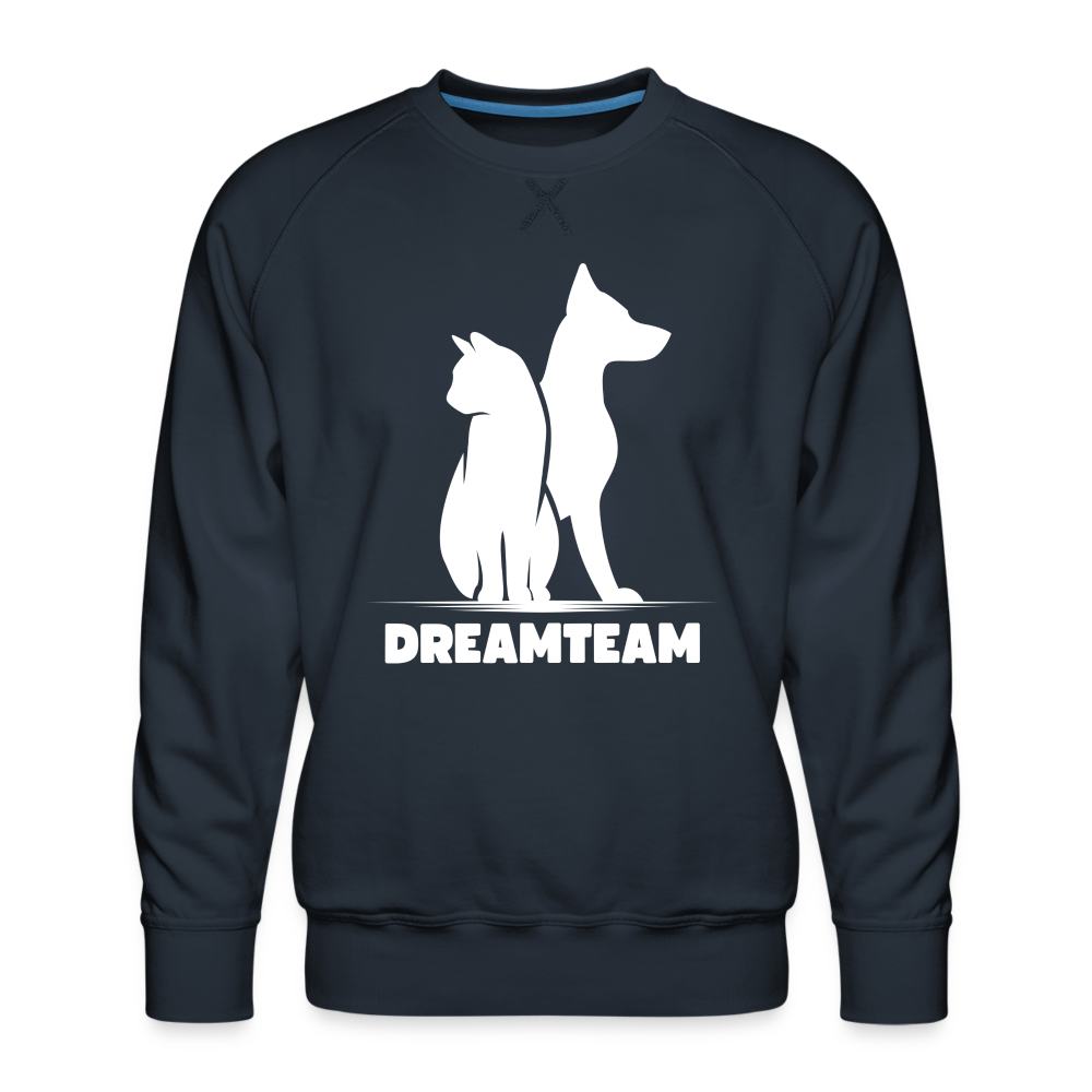 Männer Premium Pullover - Dreamteam II - Navy