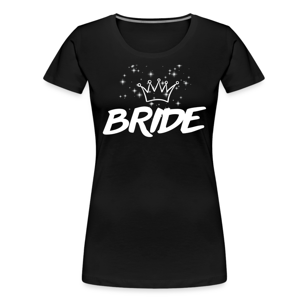 Frauen Premium T-Shirt - Bride 2024 - Schwarz