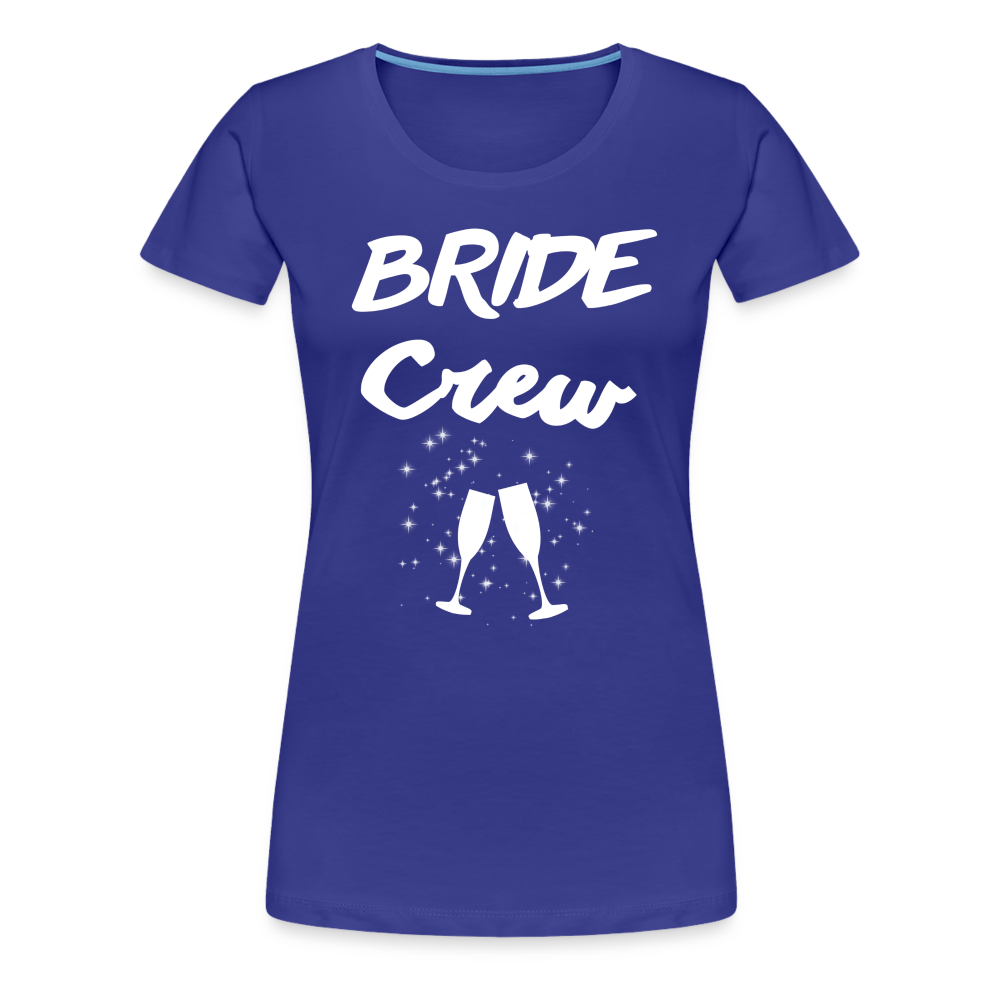 Frauen Premium T-Shirt - Bride Crew 2024 - Königsblau